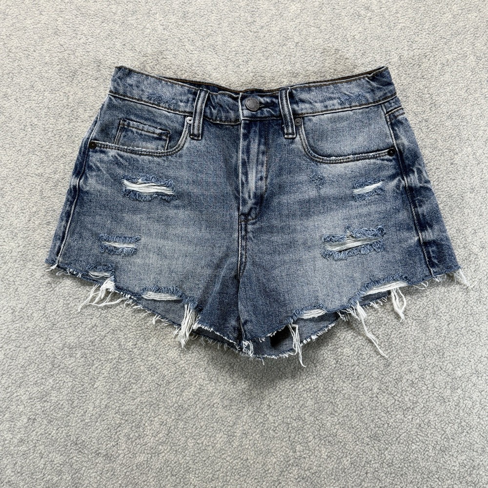 BlankNYC The Barrow‎ Distressed Denim Cutoff Shorts Women's Size 26 Blue